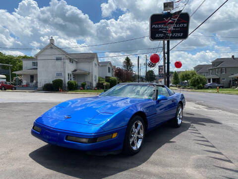 1994 Chevrolet Corvette for sale at Passariello's Auto Sales LLC in Old Forge PA