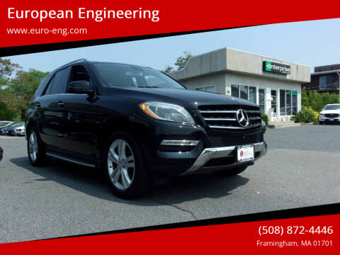 2014 Mercedes-Benz M-Class for sale at European Engineering in Framingham MA