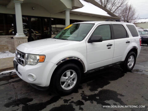 2012 Ford Escape for sale at DEALS UNLIMITED INC in Portage MI