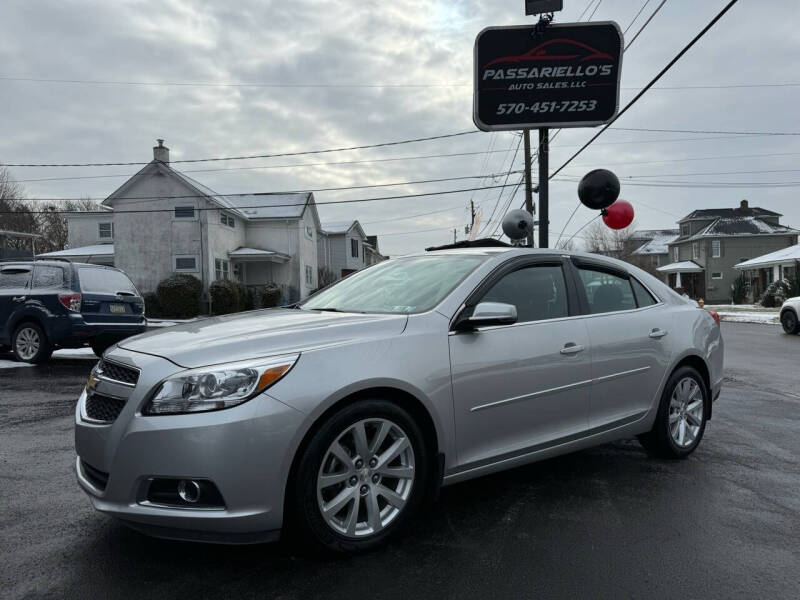 2013 Chevrolet Malibu for sale at Passariello's Auto Sales LLC in Old Forge PA