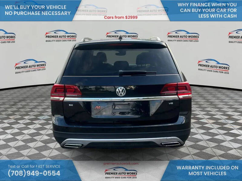 2018 Volkswagen Atlas V6 SE