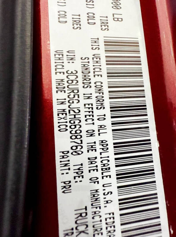 2017 RAM 2500 Laramie Limited