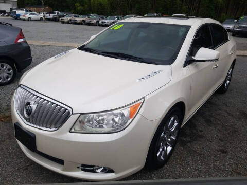 2010 Buick LaCrosse for sale at TR MOTORS in Gastonia NC