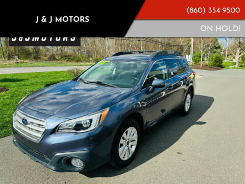 2017 Subaru Outback for sale at J & J MOTORS in New Milford CT