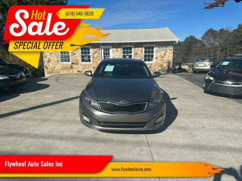 2014 Kia Optima for sale at Flywheel Auto Sales Inc in Woodstock GA