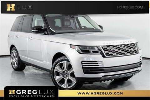 2020 Land Rover Range Rover for sale at HGREG LUX EXCLUSIVE MOTORCARS in Pompano Beach FL
