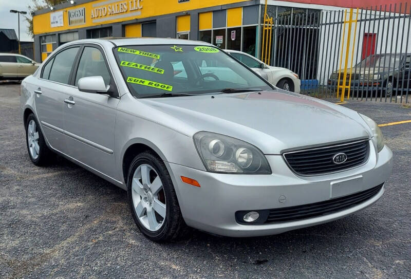 2008 Kia Optima for sale at GGM Auto Sales LLC in North Charleston SC