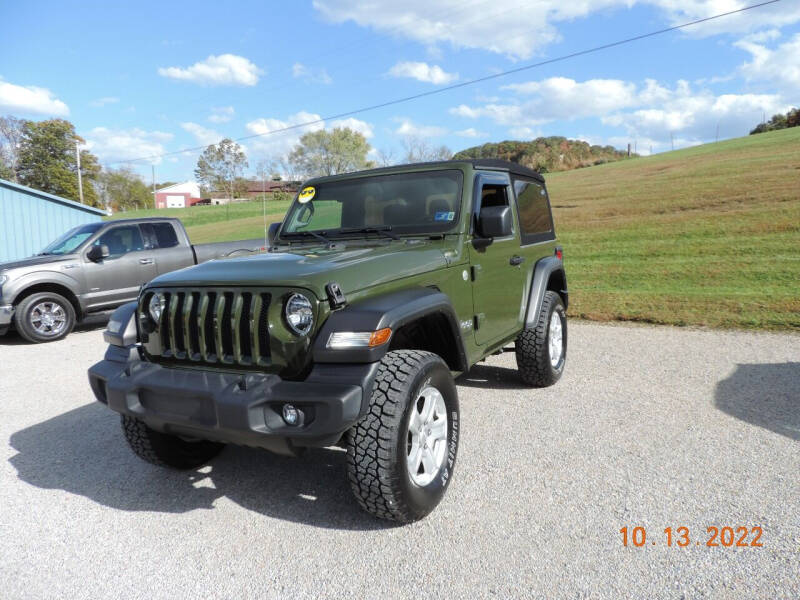 2020 Jeep Wrangler for sale at McDonald Motor Co in Harrisville WV