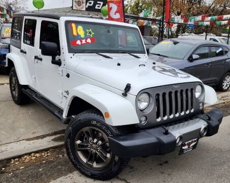 2014 Jeep Wrangler Unlimited for sale at Paps Auto Sales in Chicago IL