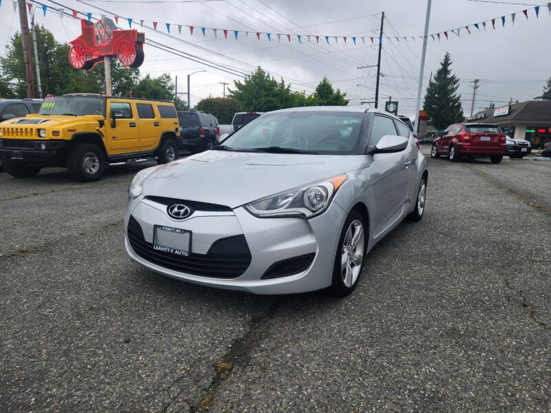 2015 Hyundai Veloster for sale at Leavitt Auto Sales and Used Car City in Everett WA