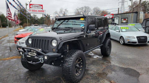 2010 Jeep Wrangler Unlimited for sale at Longo & Sons Auto Sales in Berlin NJ