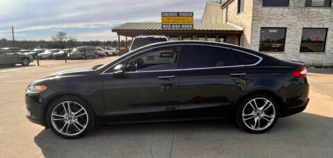 2015 Ford Fusion for sale at Drivers Choice in Bonham TX