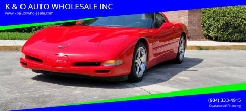 2001 Chevrolet Corvette for sale at K & O AUTO WHOLESALE INC in Jacksonville FL
