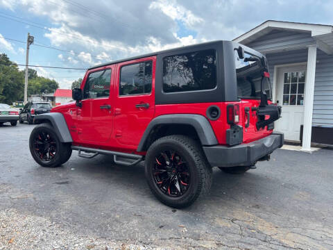 2016 Jeep Wrangler Unlimited Sport