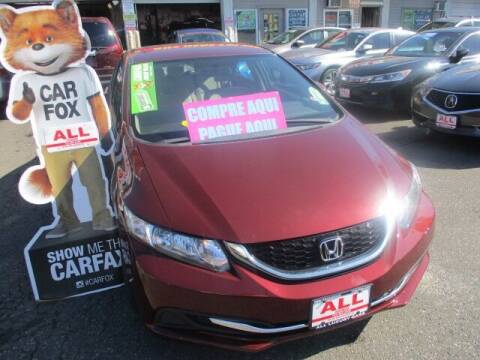 2013 Honda Civic for sale at ALL Luxury Cars in New Brunswick NJ
