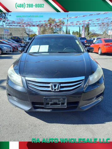 2011 Honda Accord for sale at RA Auto Wholesale LLC in San Jose CA