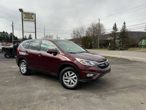 2016 Honda CR-V for sale at Conklin Cycle Center in Binghamton NY