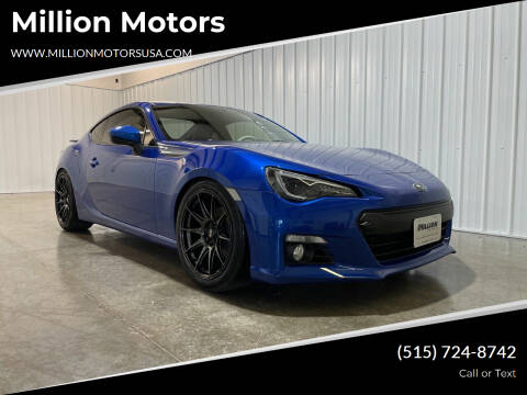 2014 Subaru BRZ for sale at Million Motors in Adel IA