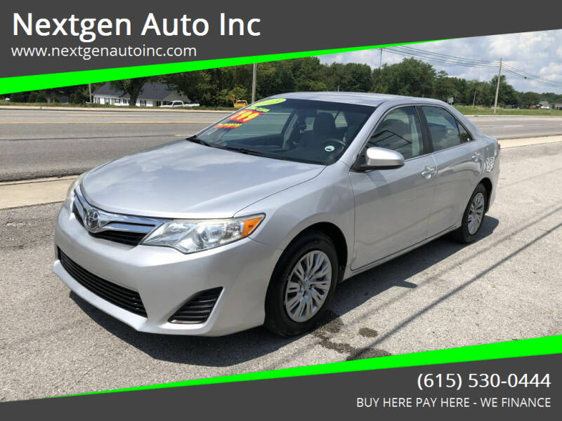 2013 Toyota Camry for sale at Nextgen Auto Inc in Smithville TN