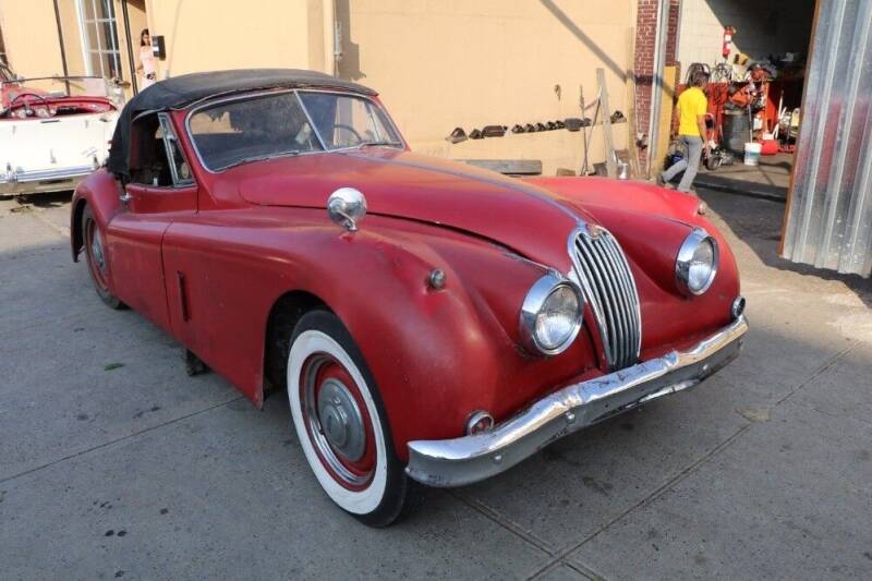1956 Jaguar XK140 for sale at Gullwing Motor Cars Inc in Astoria NY