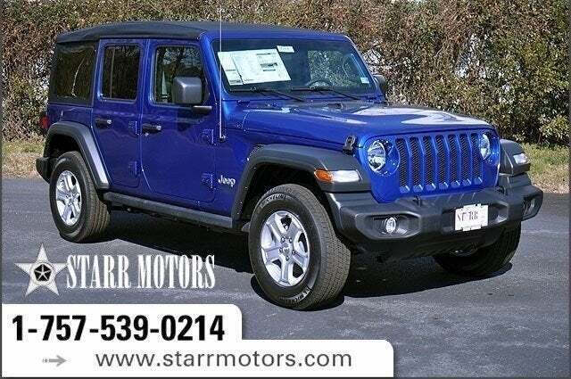 2019 Jeep Wrangler Unlimited Sport S