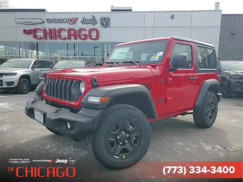 2025 Jeep Wrangler for sale at Chrysler Dodge Jeep RAM of Chicago in Chicago IL