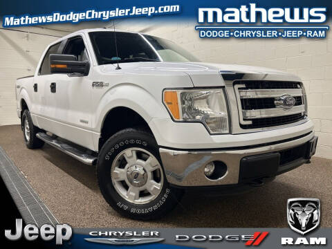 2014 Ford F-150 for sale at MATHEWS DODGE INC in Marion OH
