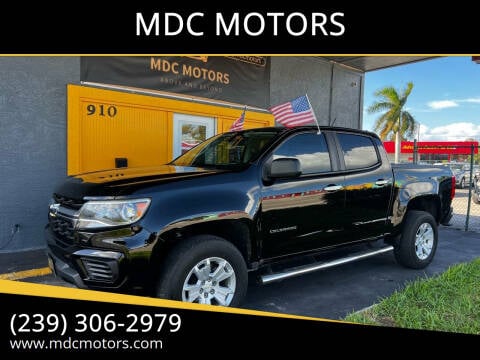 2021 Chevrolet Colorado for sale at MDC MOTORS in Fort Myers FL