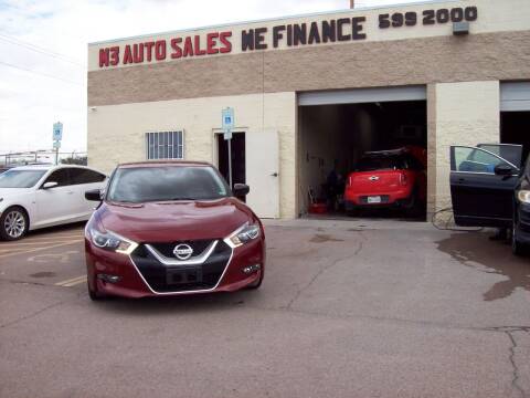 2017 Nissan Maxima for sale at M 3 AUTO SALES in El Paso TX