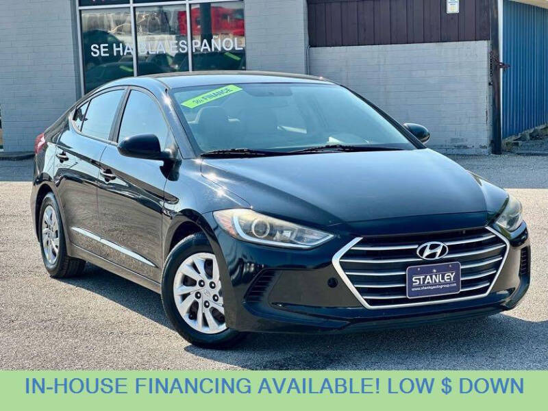 2017 Hyundai Elantra for sale at Stanley Automotive Finance Enterprise in Dallas TX