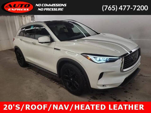 2020 Infiniti QX50 for sale at Auto Express in Lafayette IN