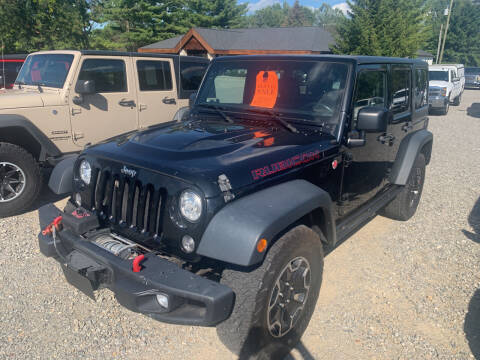 2015 Jeep Wrangler Unlimited for sale at Leonard Enterprise Used Cars in Orion Township MI