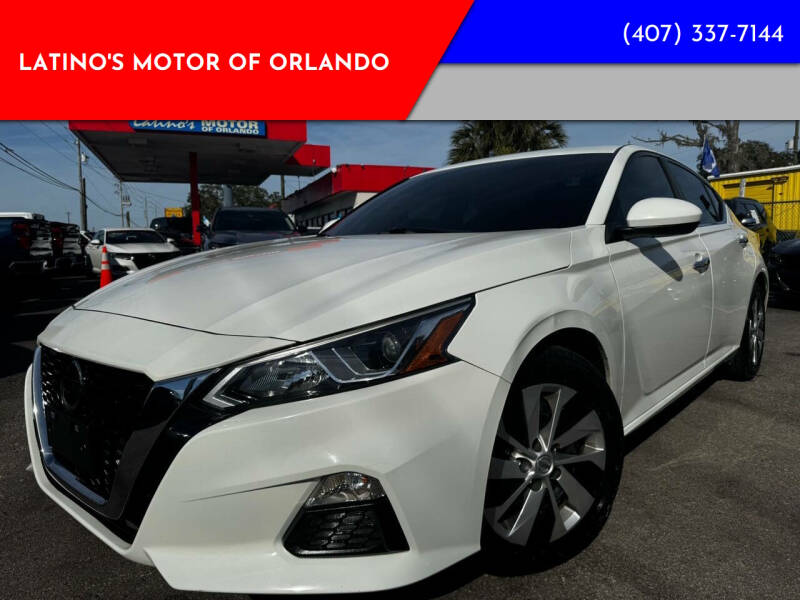 2020 Nissan Altima for sale at LATINO'S MOTOR OF ORLANDO in Orlando FL