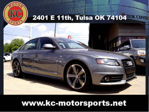 2012 Audi A4 for sale at KC MOTORSPORTS in Tulsa OK