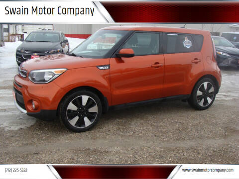 2018 Kia Soul for sale at Swain Motor Company in Cherokee IA