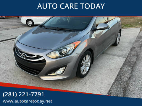 2013 Hyundai Elantra GT for sale at AUTO CARE TODAY in Spring TX