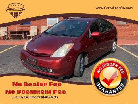 2005 Toyota Prius for sale at Cars4Less GA in Alpharetta GA