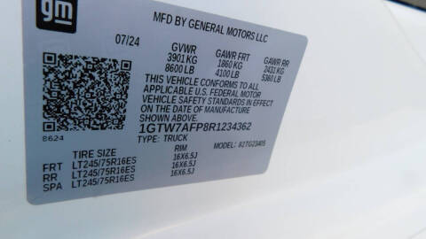 2024 GMC Savana 2500