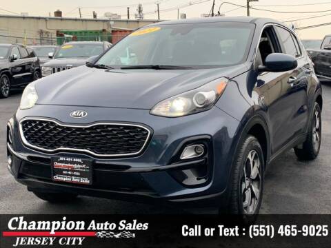 2021 Kia Sportage for sale at CHAMPION AUTO SALES OF JERSEY CITY in Jersey City NJ