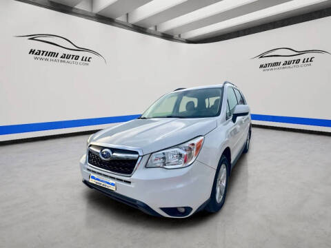 2016 Subaru Forester for sale at Hatimi Auto LLC in Buda TX