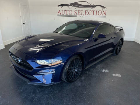 2018 Ford Mustang for sale at Auto Selection Inc. in Houston TX