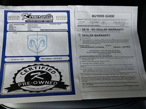 2026 Chrysler Pacifica Select