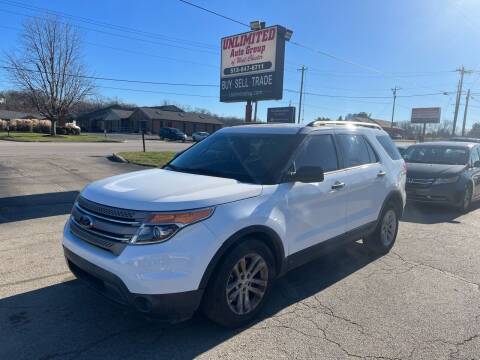 2014 Ford Explorer for sale at Unlimited Auto Group in West Chester OH