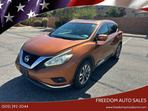 2015 Nissan Murano for sale at Freedom Auto Sales in Albuquerque NM