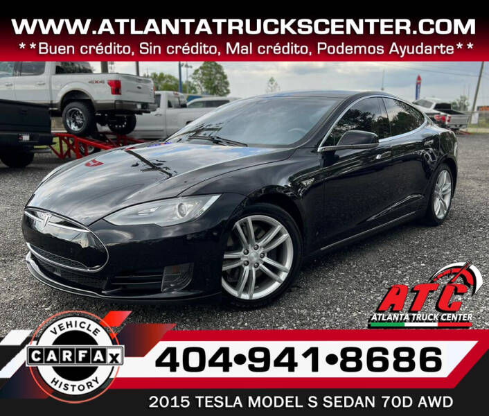 2015 Tesla Model S for sale at ATLANTA TRUCK CENTER LLC in Doraville GA