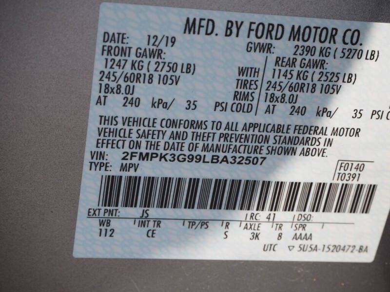 2020 Ford Edge SE