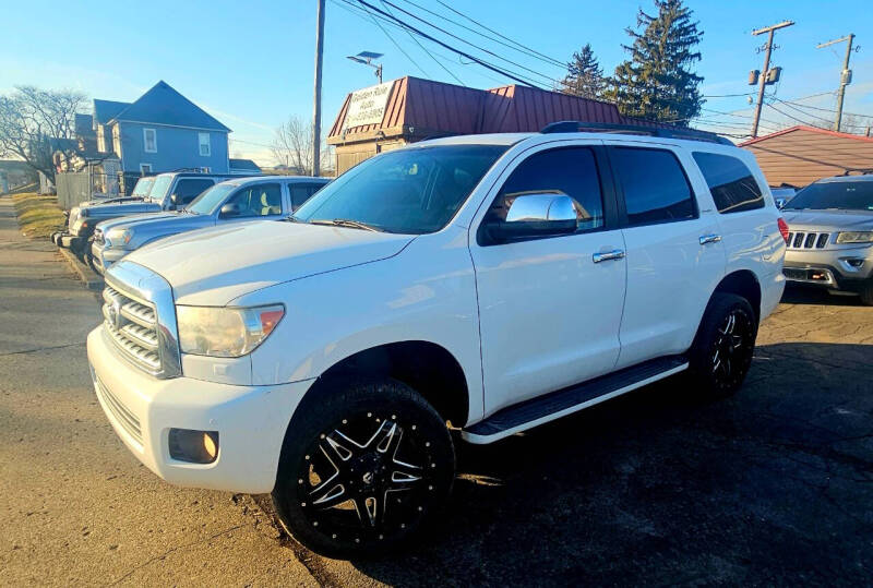 2016 Toyota Sequoia for sale at GOLDEN RULE AUTO in Newark OH