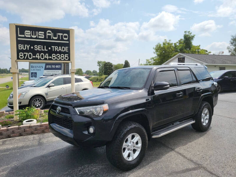 2017 Toyota 4Runner for sale at Lewis Auto in Mountain Home AR