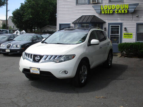 2010 Nissan Murano for sale at Loudoun Used Cars in Leesburg VA