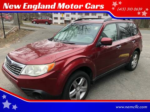 2010 Subaru Forester for sale at New England Motor Cars in Springfield MA